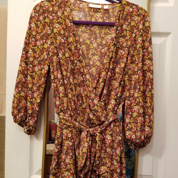 Fun tiny flower print Shorts Jumper - Picture 1 of 3